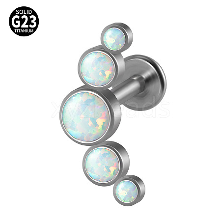 G23 Titanium Threadless Labrets WG33C7B-115-1