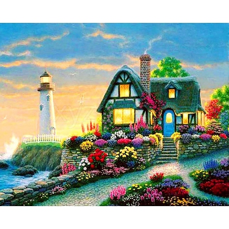 Landscape DIY Diamond Painting Kit PW-WG67E8B-02-1