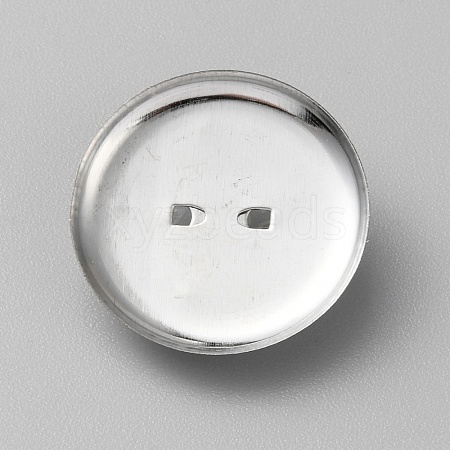 Iron Brooch Base Settings IFIN-WH0085-15C-1