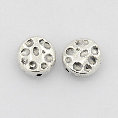 Tibetan Style Alloy Beads TIBEB-S401-AS-FF-1