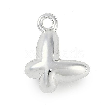 Spray Painted Alloy Pendants PALLOY-D029-11S-RS-1