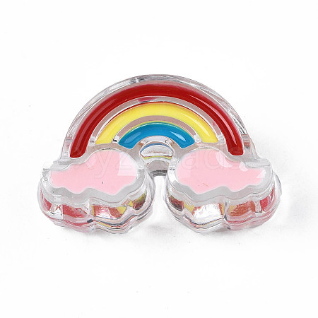 Transparent Acrylic Enamel Beads LS-X-OACR-N130-026-03-1