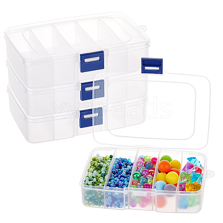 Plastic Bead Containers CON-PH0001-35-1