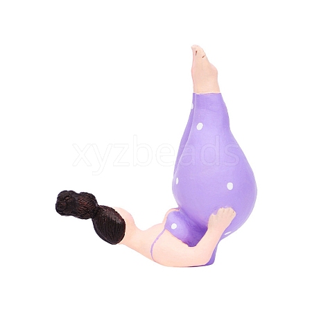 Resin Yoga Girl Display Decorations PW-WG29EA3-01-1