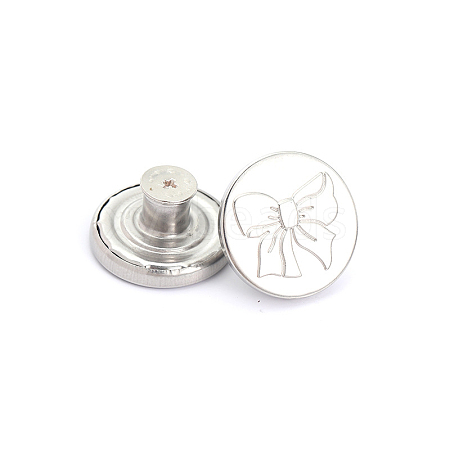 Alloy Button Pins for Jeans PURS-PW0009-01E-02P-1