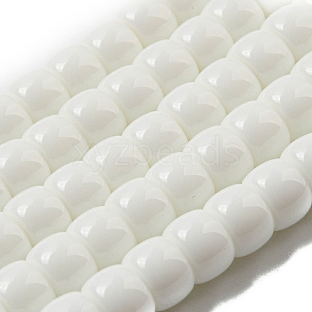 Opaque Glass Beads Strands X-GLAA-NH0002-B05-1