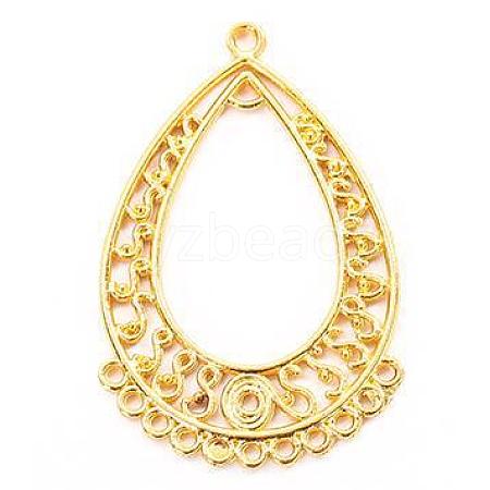 Zinc Alloy Chandelier Component Links FIND-TAC0017-16F-G-1