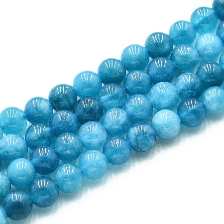 Natural Quartz Beads Strands G-N355-6mm-16-1