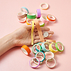 12 Colors DIY Scrapbook Decorative Adhesive Tapes DIY-TA0002-40-10