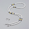 Glass Seed Bead Eyeglasses Chains AJEW-EH00006-01-1