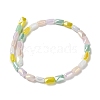 Electroplate Glass Beads Strands EGLA-P065-02A-02-2