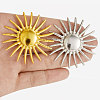 Stylish European and American 304 Stainless Steel Sun Stud Earrings LW5049-2-4