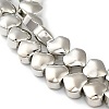Electroplate Glass Beads Strands EGLA-H109-12D-01-3