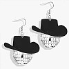 Non-Tarnish Stainless Steel Mirror Ball Earrings for Women FJ2420-6-1