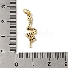Brass Micro Pave Cubic Zirconia Pendant KK-R162-034D-G-3