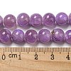 Dyed Natural Jade Beads Strands G-F764-02B-5