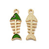 Alloy Enamel Pendants ENAM-B050-11G-04-1