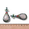 Tibetan Style Alloy Brooches JEWB-A021-04AS-05-3