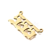 304 Stainless Steel Pendants STAS-D382-04E-G-2