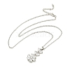 304 Stainless Steel Cable Chain Necklaces NJEW-H040-10P-2