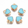 Alloy Enamel Charms ENAM-S121-164-RS-2