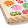 Wooden Magnetic Fishing Games AJEW-D066-01A-3