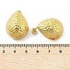 Teardrop 304 Stainless Steel Stud Earrings EJEW-A125-54G-5