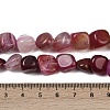 Natural Agate Beads Strands G-L630-F01-01B-5