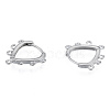 Tarnish Resistant 304 Stainless Steel Hoop Earrings Findings STAS-N092-192-2