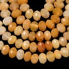 Natural Topaz Jade Bead Strands G-D344-A36-01-5