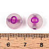 Luminous Frosted Acrylic Beads FACR-T008-02O-4