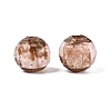 Handmade Gold Sand Lampwork Beads LAMP-N045-01B-09-1