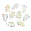 Transparent Glass Pendants GGLA-S054-013C-01-2