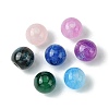 25Pcs Round Imitation Cat Eye Resin Beads RESI-FS0001-65F-3