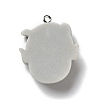 Halloween Opaque Resin Pendants RESI-B011-06-3