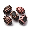 Tibetan Style dZi Beads TDZI-NH0001-E02-04B-1