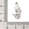 Tibetan Style Alloy Mermaid Pendants TIBEP-Q043-223-RS-3