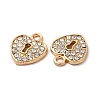 Alloy Crystal Rhinestone Charms FIND-G048-35KCG-2