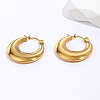 Stainless Steel Huggie Hoop Earrings for Women PG8041-1