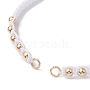 Polyester Braided Bead Bracelet Making AJEW-JB01250-04-2