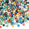 325G Electroplate Round Glass Beads Strands EGLA-TA0030-10-3