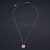 201 Stainless Steel Pendants Necklaces NJEW-S105-JN627-5-2