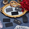 12Pcs 10-Hole Acrylic Earring Display Cards EDIS-OC0001-10B-4