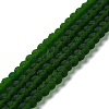Transparent Glass Beads Strands X-EGLA-A034-T10mm-MD24-1