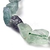 Raw Rough Natural Fluorite Beads Strands G-P528-B03-02-3