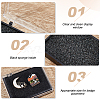 Plastic Badge Storage Gift Box LS-CON-WH0099-06B-4