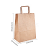 Kraft Paper Bag with Handle CARB-BC0001-06-4