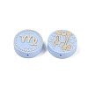 Food Grade Silicone Focal Beads SIL-Z021-02F-1