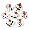Transparent Clear Epoxy Resin Cabochons KY-S163-188A-2