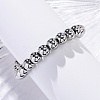 Non-Tarnish 202 Stainless Steel Round Beaded Bracelets for Men Women BJEW-D034-01P-2